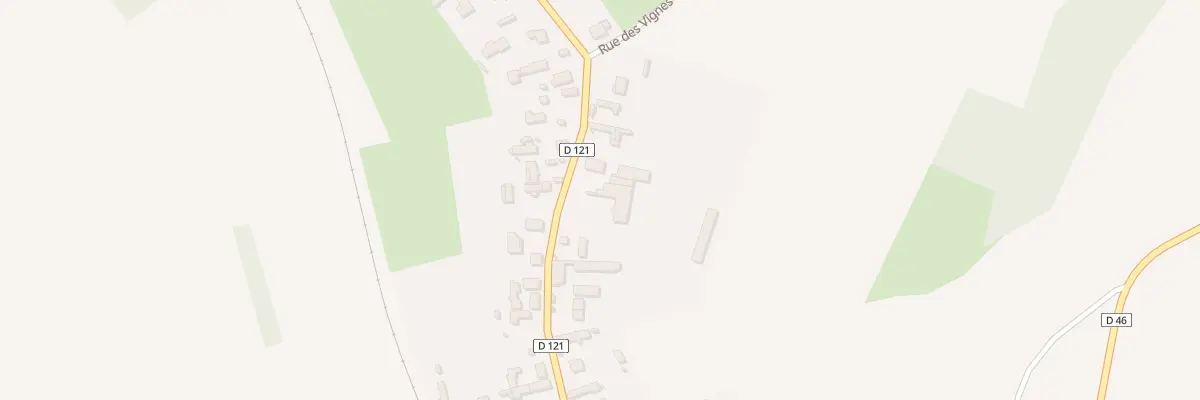 Plan du 236 Rue du Coudray sur Thelle à Laboissière-en-Thelle
