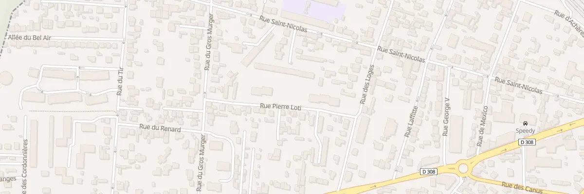 Plan du 20 Rue Pierre Loti à Maisons-Laffitte