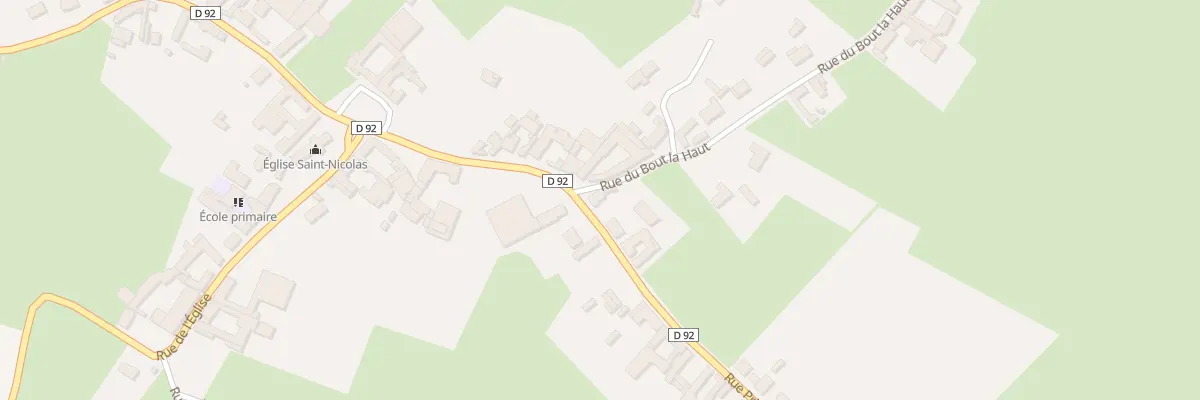 Plan du 1 Rue du Bout la Haut à Audincthun