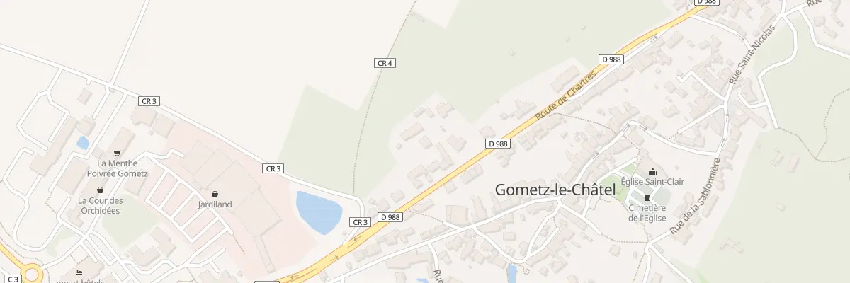 Plan du 110B Rte de Chartres à Gometz-le-Châtel