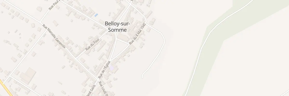 Plan du 16 Rue du 8 Mai 1945 à Belloy-sur-Somme