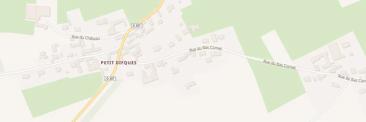 Plan du 12 Rue du Bas Cornet à Moringhem