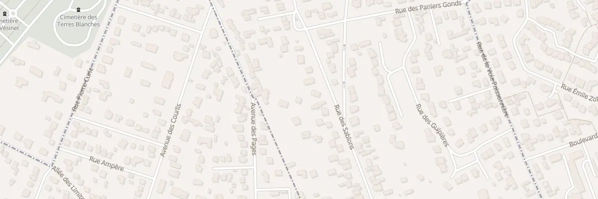 Plan du 67 Rue des Sablons à Chatou