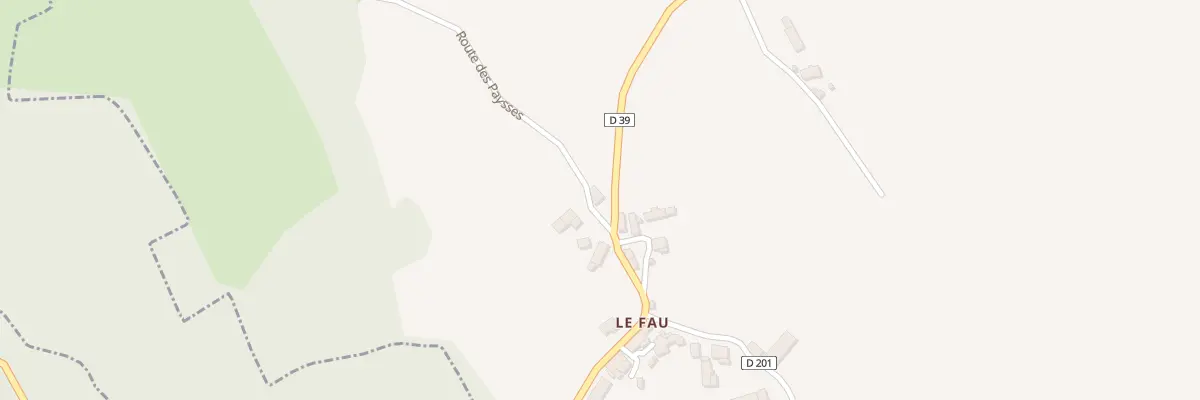 Plan du 5101F Le Fau à Bessonies