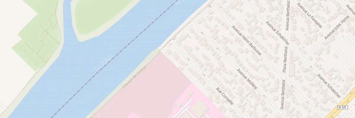 Plan du 6 Rue Corneille à Montesson