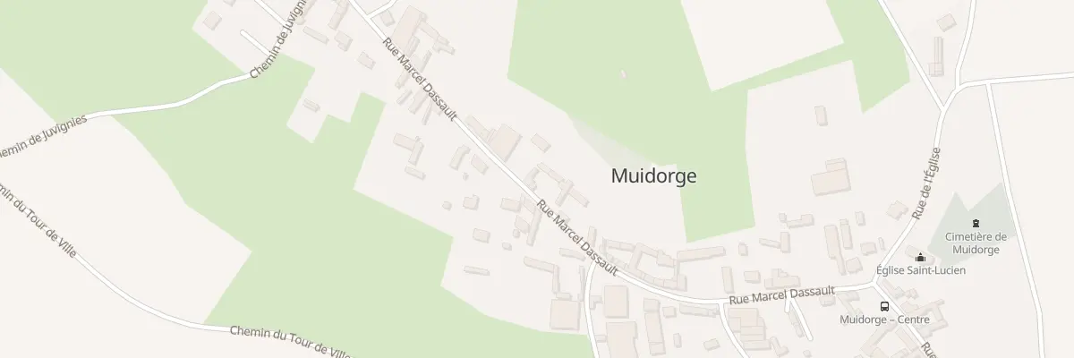 Plan du 44 Rue Marcel Dassault à Muidorge