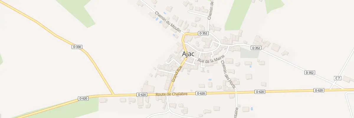 Plan de Imp du Mûrier à Ajac
