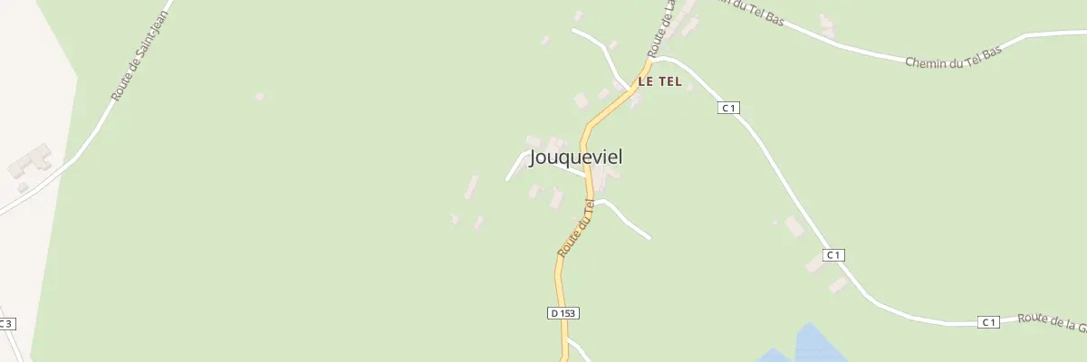 Plan du 5008 Le Tel Nord à Jouqueviel