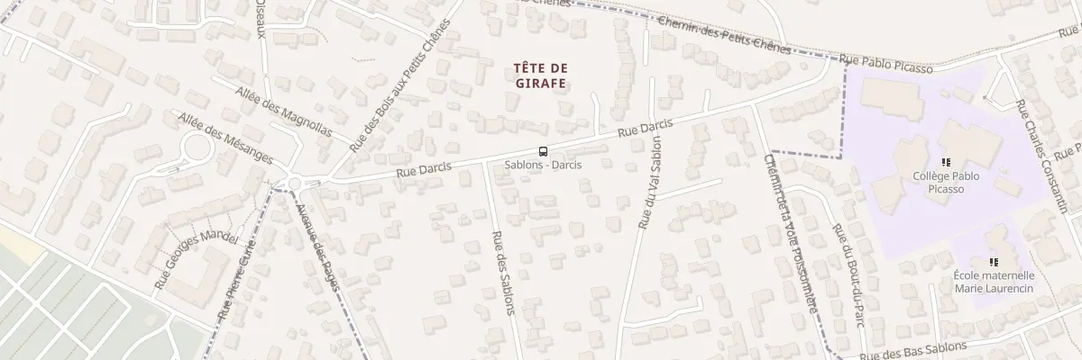 Plan du 124 Rue des Sablons à Chatou