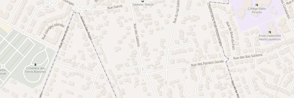 Plan du 98 Rue des Sablons à Chatou