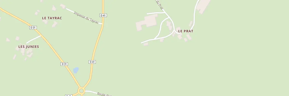 Plan du 284 Imp du Prat à Felzins