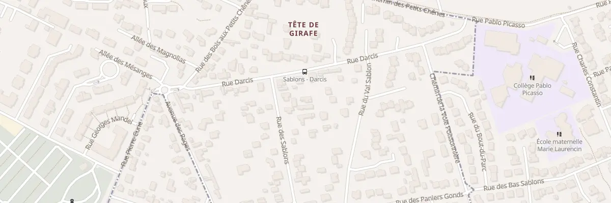 Plan du 120 Rue des Sablons à Chatou