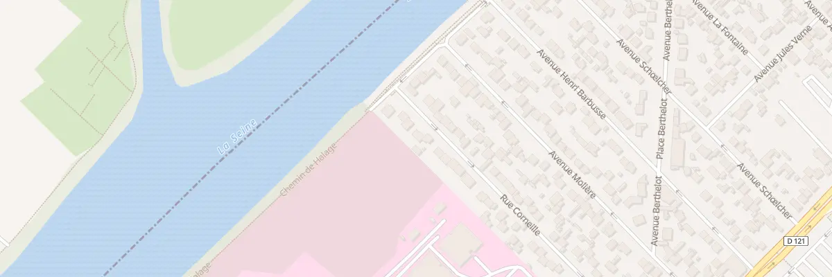 Plan du 8 Rue Corneille à Montesson