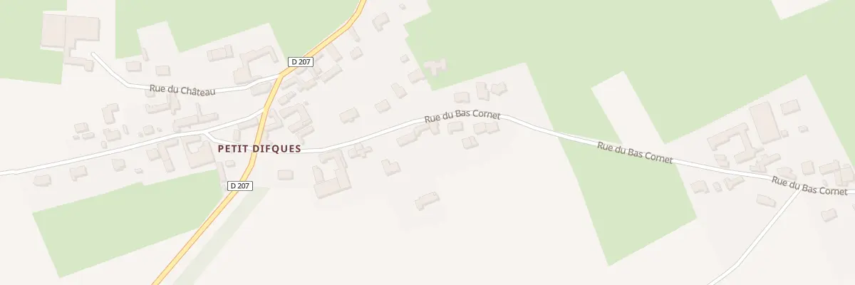 Plan du 14 Rue du Bas Cornet à Moringhem