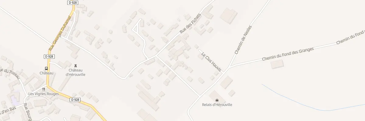 Plan du 9 Rue de la Croix Rouge à Hérouville-en-Vexin