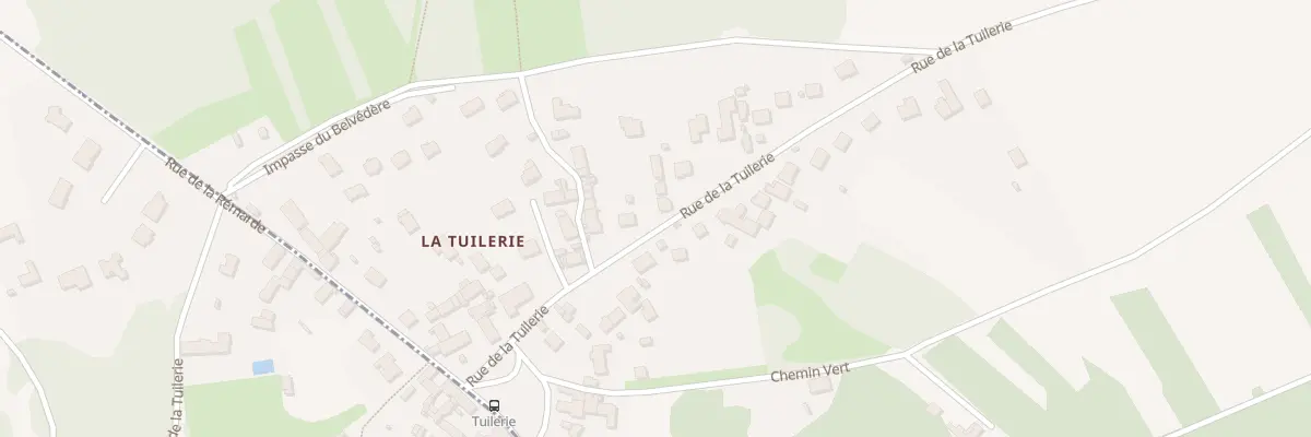 Plan du 21 Rue de la Tuilerie à Breuillet