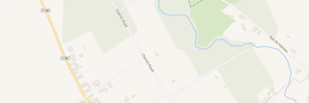 Plan du 26 Che Royal à Galametz