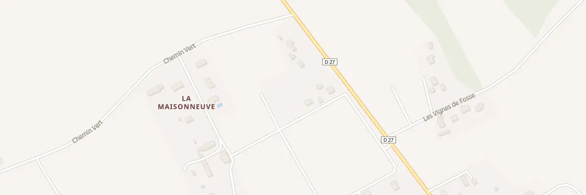 Plan du 81 Les Grands Champs à Brinay