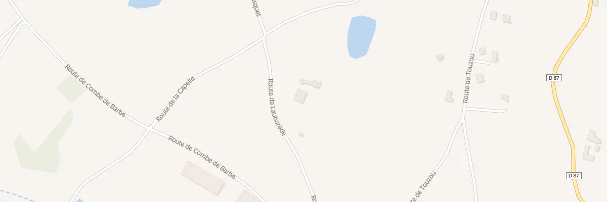 Plan du 5052 Laubarede à Peyrusse-le-Roc