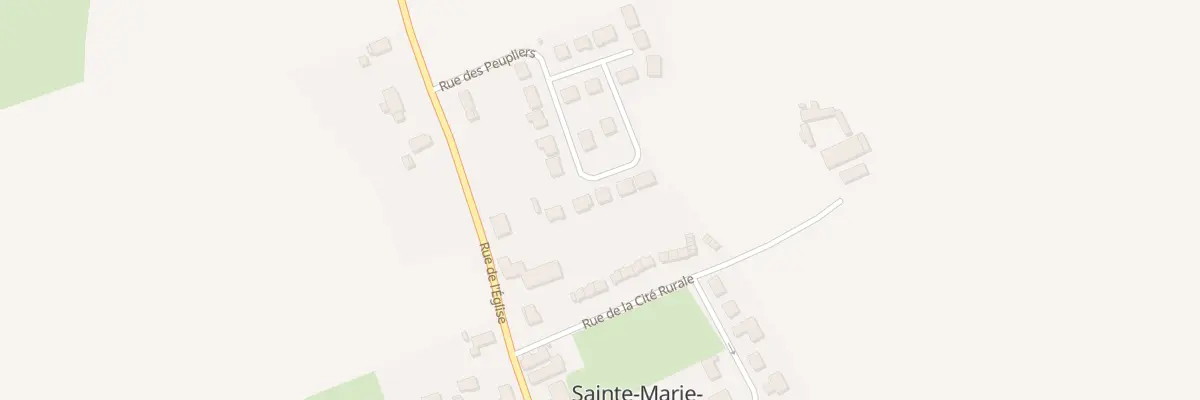 Plan du 206 Rue des Peupliers à Sainte-Marie-Kerque