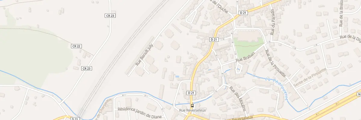 Plan du 92 Rue Saint-Martin à Étampes