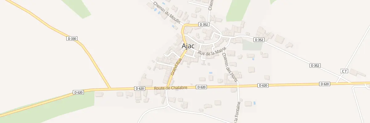 Plan du 9 Pl d’Anis à Ajac