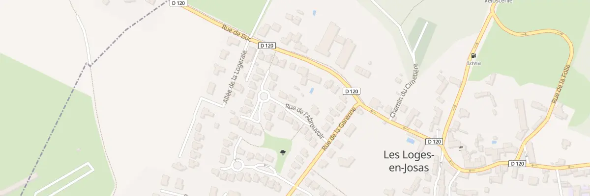 Plan du 6 Rue de l’Abreuvoir aux Loges-en-Josas