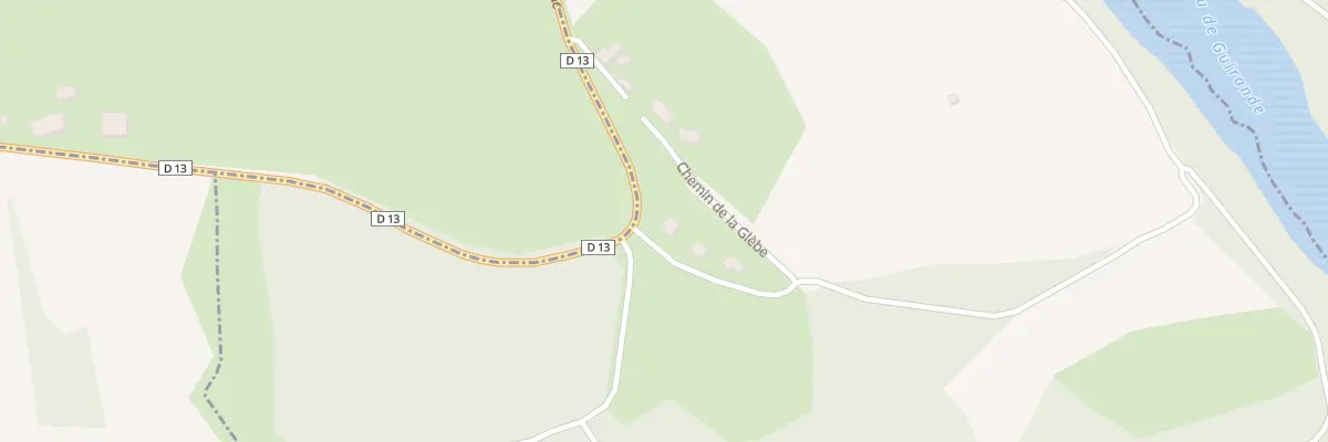 Plan du 5837F La Gleble à Felzins