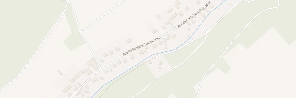 Plan du 154 Rue de Fontaine Saint Lucien à Guignecourt