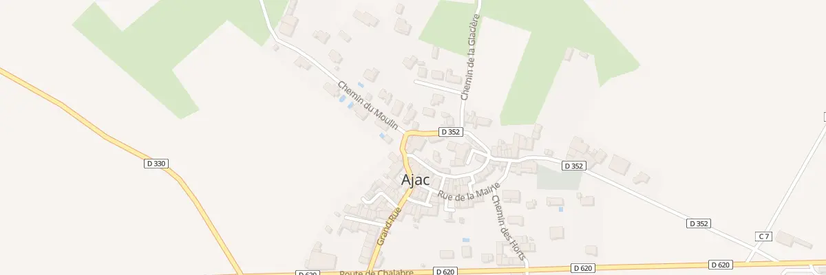 Plan du 13 Rue du Maréchal de Lévis à Ajac