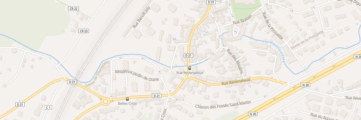 Plan du 106 Rue Saint-Martin à Étampes