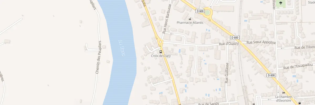 Plan du 137 Rue Capitaine Julia à Albi