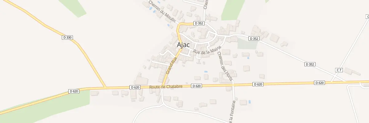 Plan du 5 Pl d’Anis à Ajac