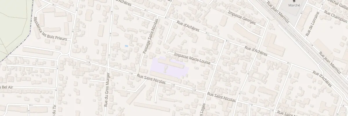 Plan du 11 Rue Marie Louise à Maisons-Laffitte