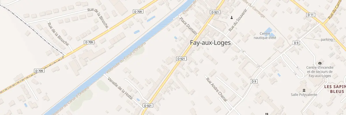 Plan du 64 Rue Abbe Georges Thomas à Fay-aux-Loges