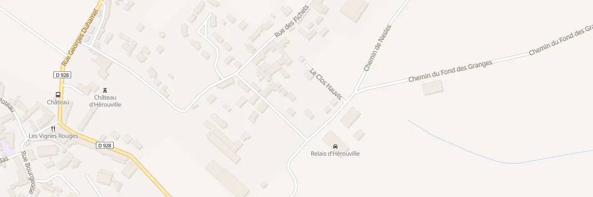 Plan du 15 Rue de la Croix Rouge à Hérouville-en-Vexin