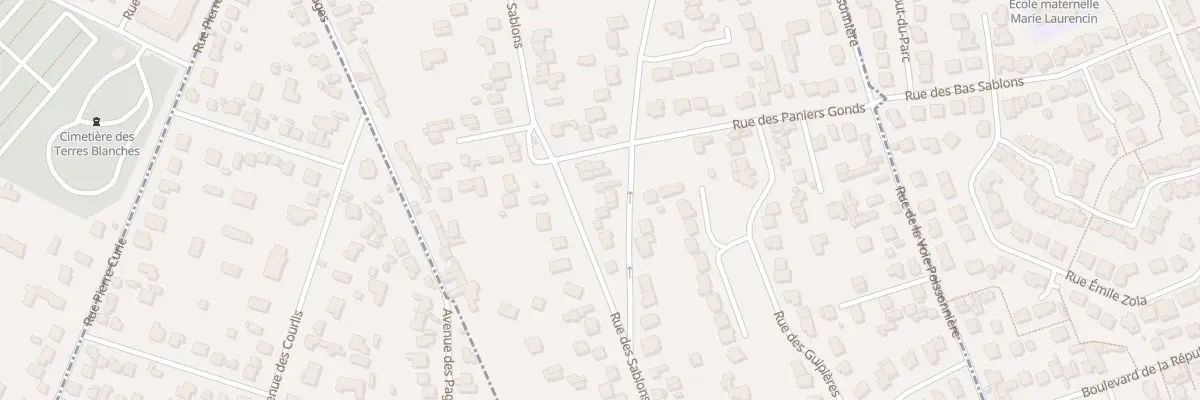 Plan du 76 Rue des Sablons à Chatou