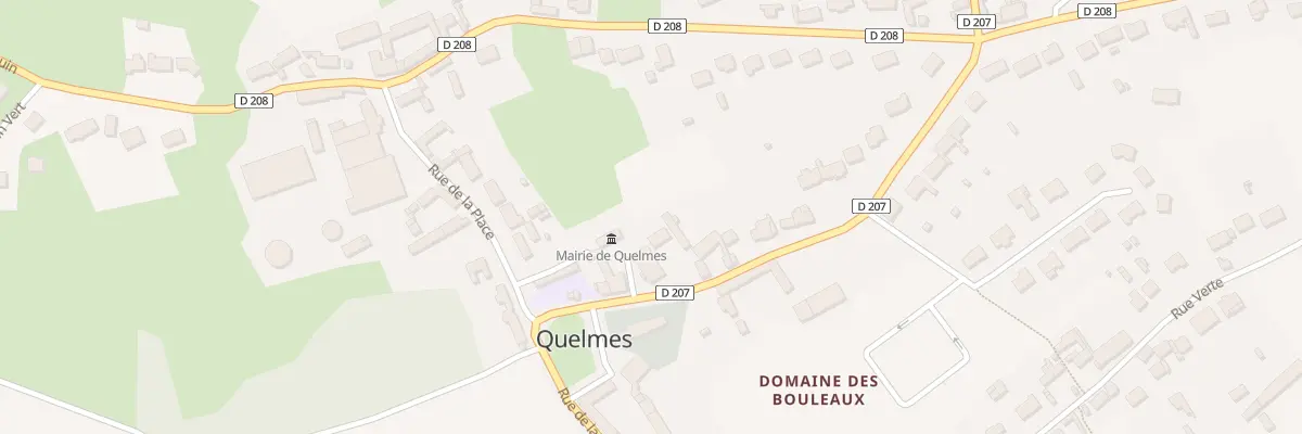 Plan du 107 Rue de l’Eglise à Quelmes