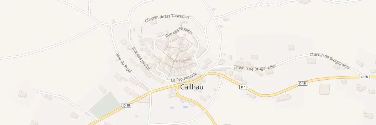 Plan du 49 Le Village à Cailhau