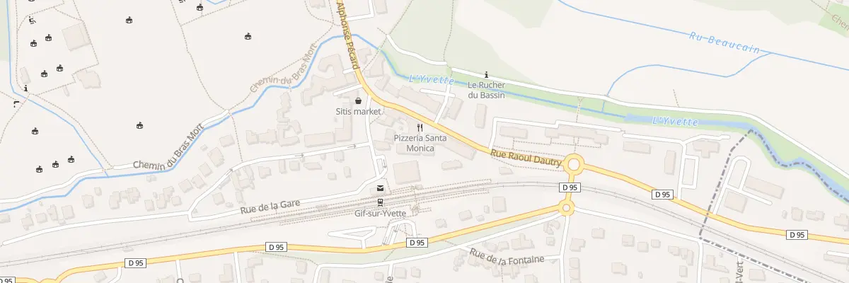 Plan du 9 Rue Raoul Dautry à Gif-sur-Yvette