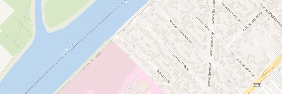 Plan du 11 Rue Corneille à Montesson