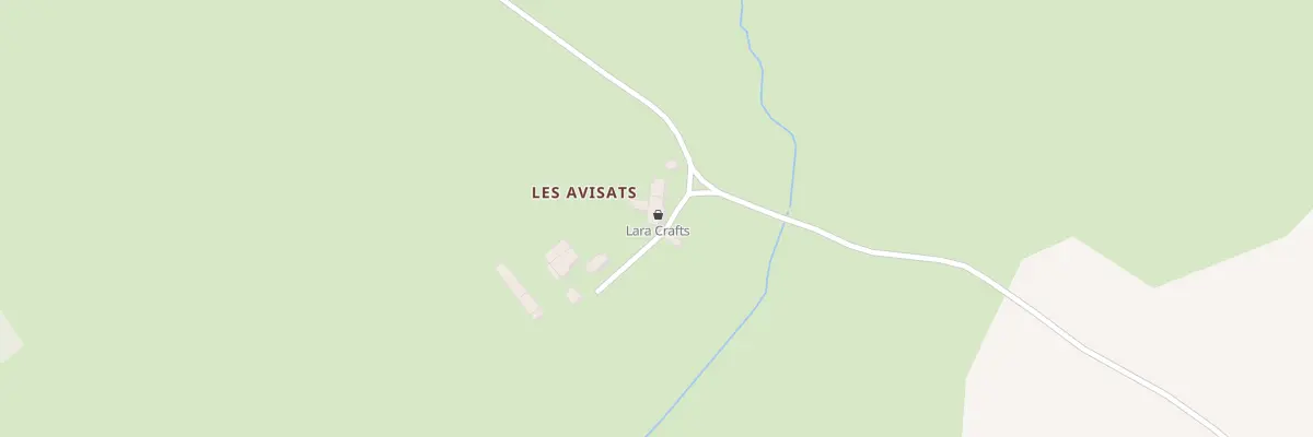 Plan du 2 Les Avisats à Saint-Saturnin