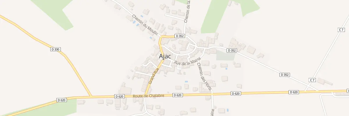 Plan du 12 Rue de la Mairie à Ajac