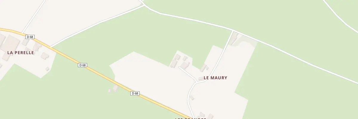 Plan du 11B Le Maury à Néret