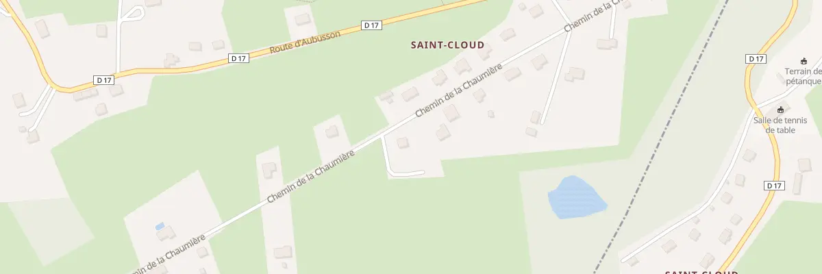 Plan du 17 Chem de La Chaumière à Blessac