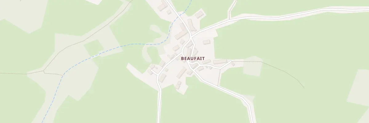 Plan du 3 Beaufaix à Domeyrot