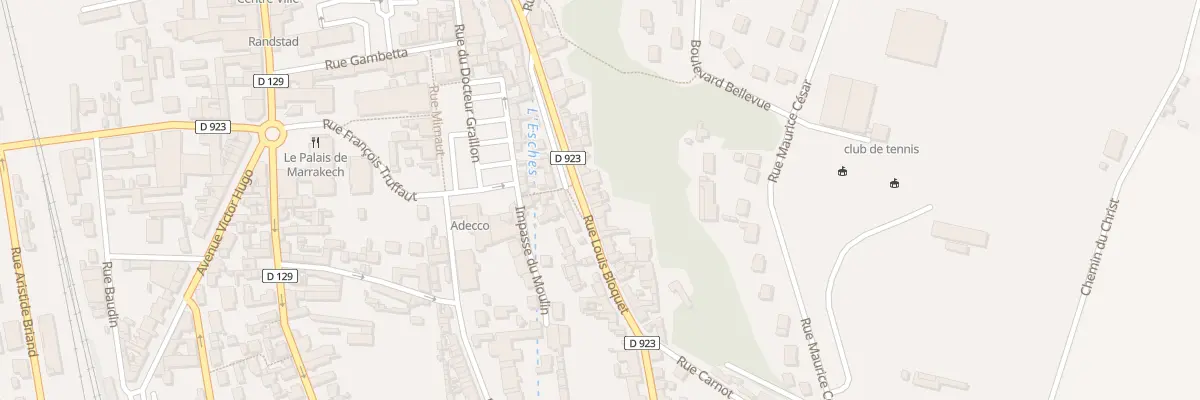 Plan du 31 Rue Louis Bloquet à Méru