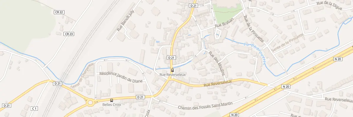 Plan du 123B Rue Saint-Martin à Étampes