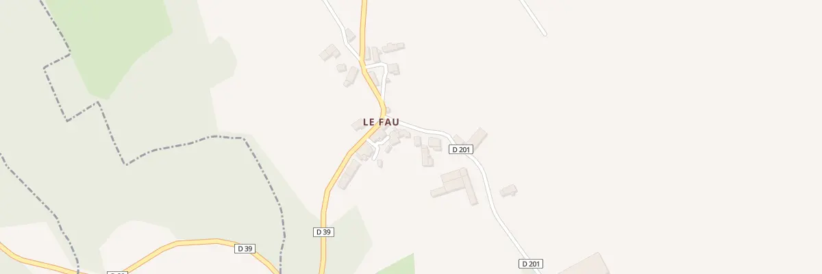 Plan du 5022 Le Fau à Bessonies