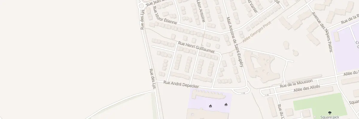 Plan du 8 Rue Henri Guillaumet à Étampes